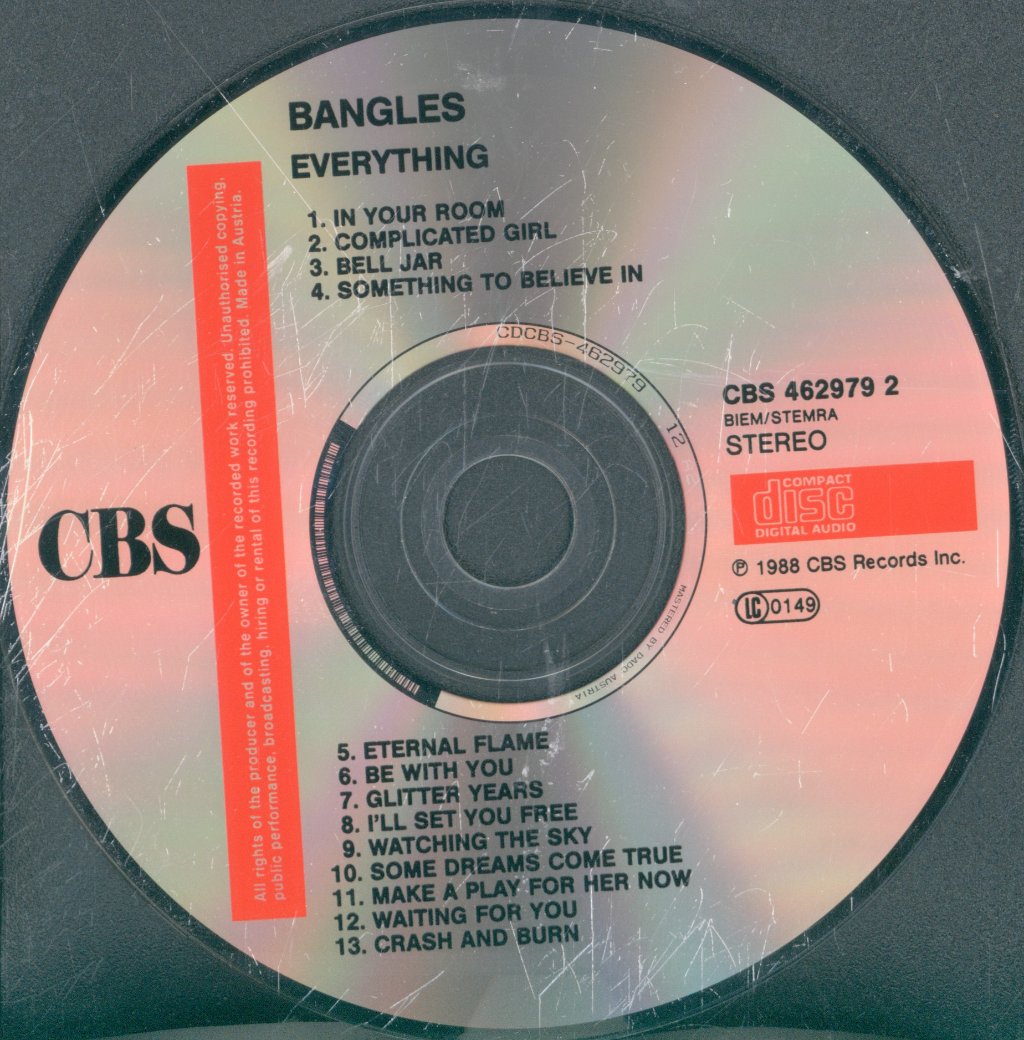 Bangles - Everything - Cd