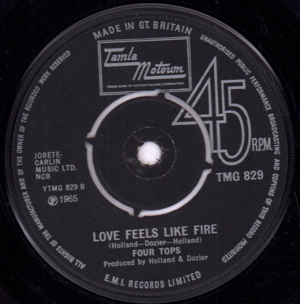 Four Tops - I'll Turn To Stone - 7 Inch