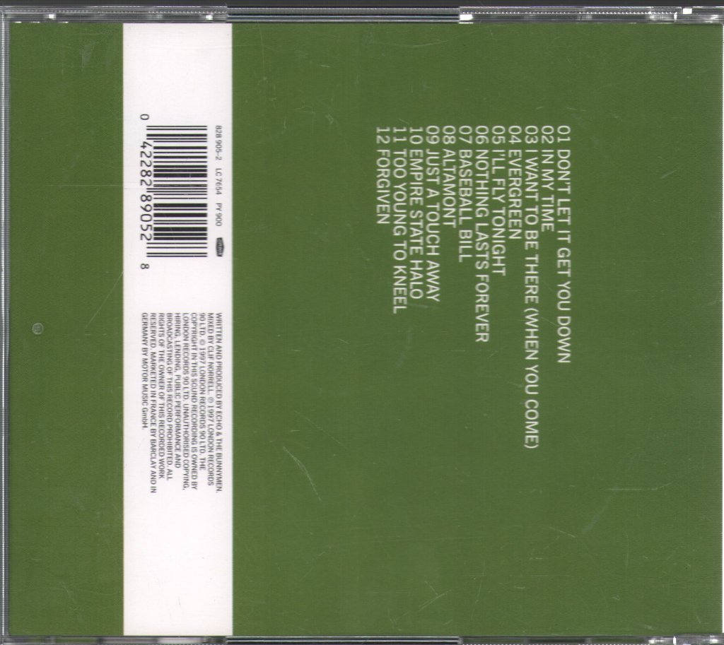 Echo And The Bunnymen - Evergreen - Cd