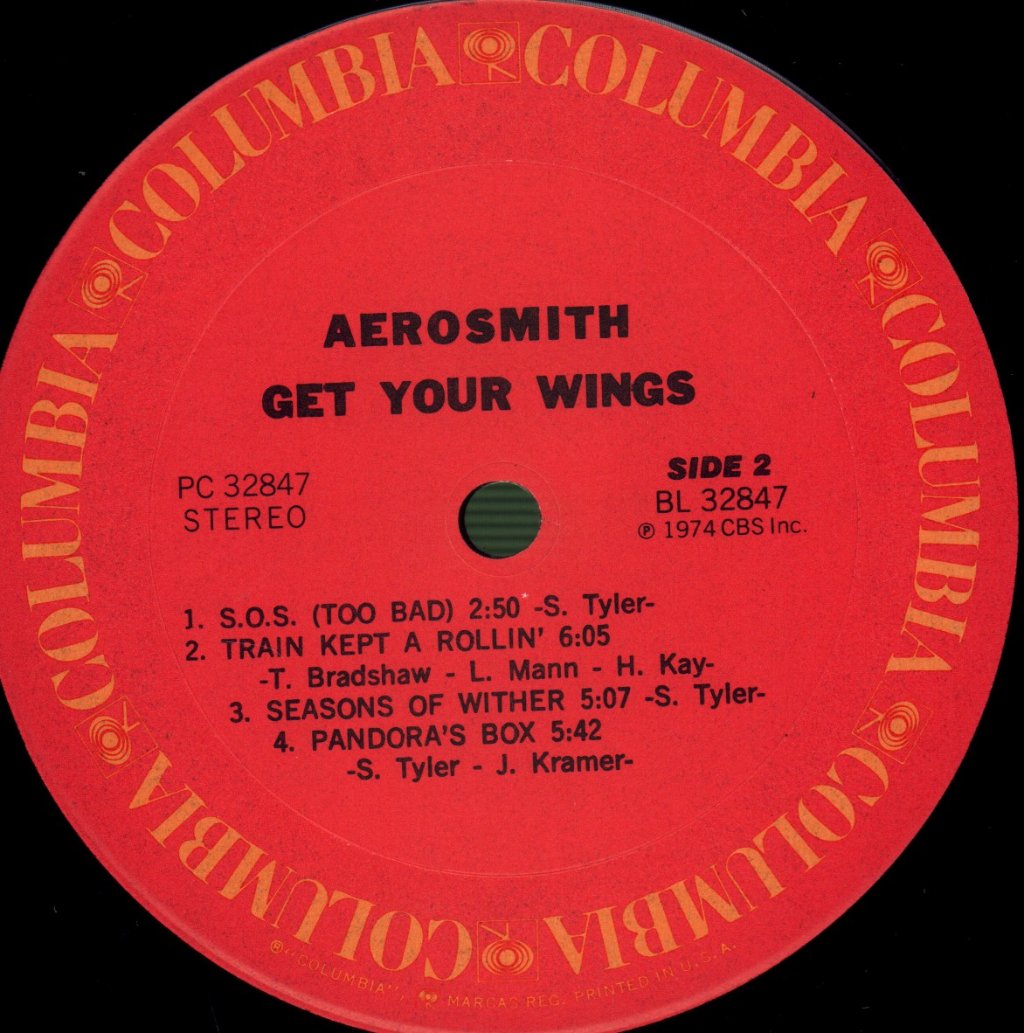 Aerosmith - Get Your Wings - Lp