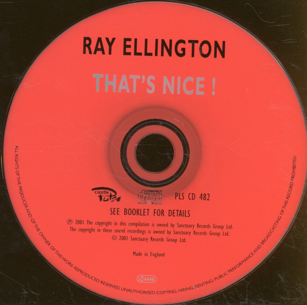 Ray Ellington Quartet - That's Nice! - Cd