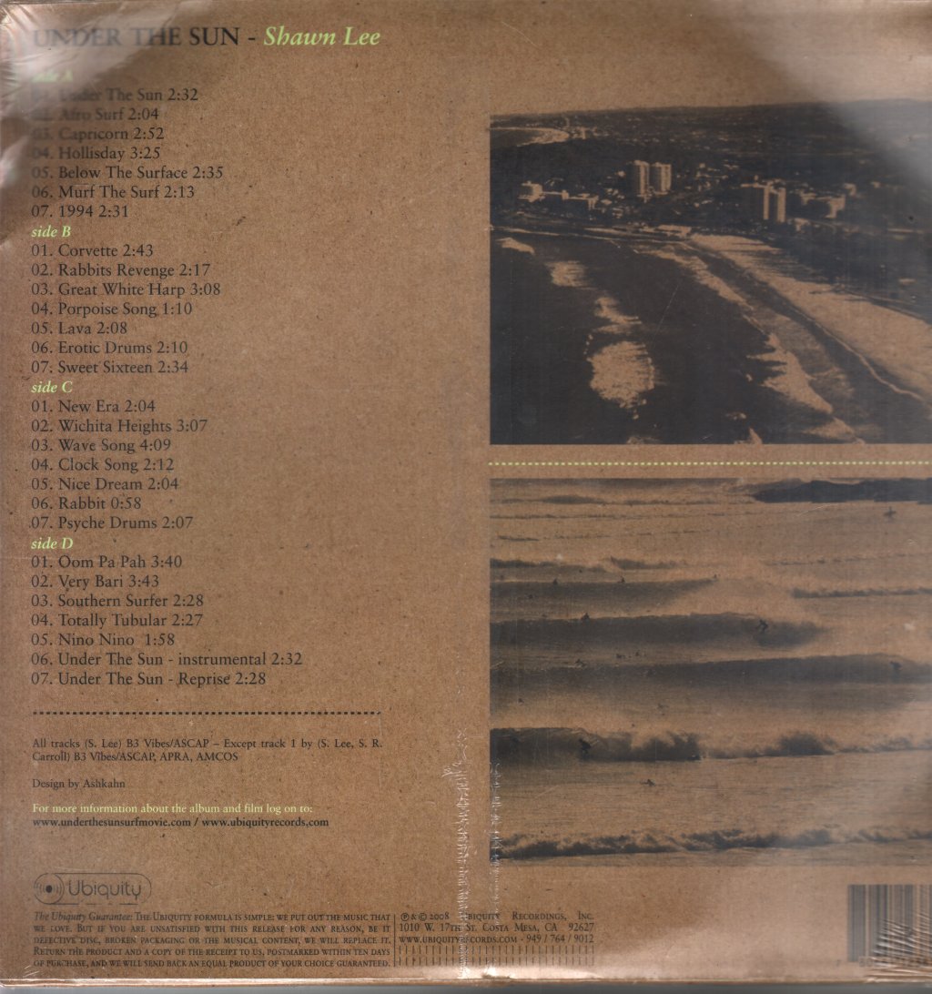 Shawn Lee - Under The Sun (Original Motion Picture Soundtrack) - Double Lp