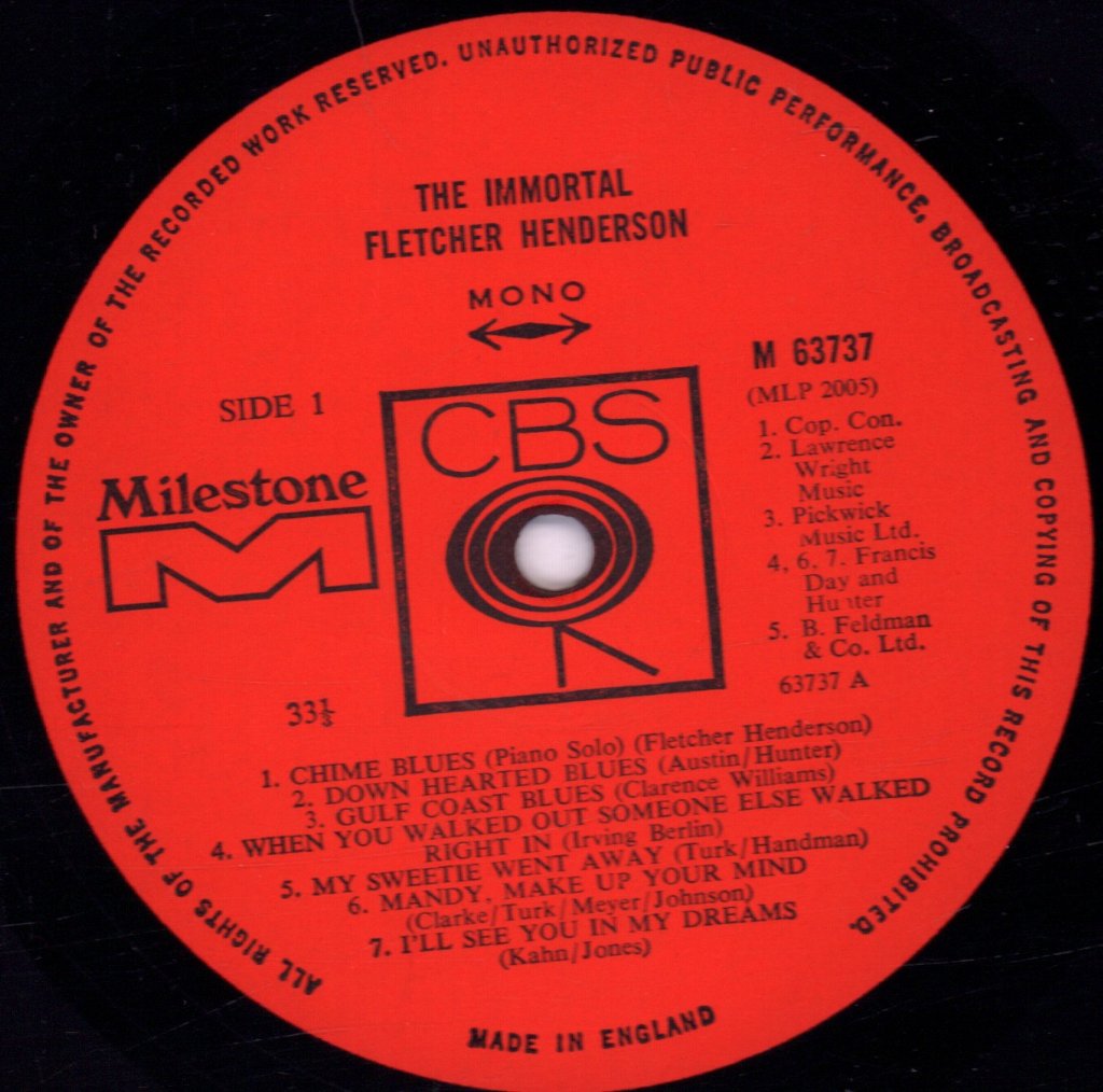Fletcher Henderson - Immortal - Lp