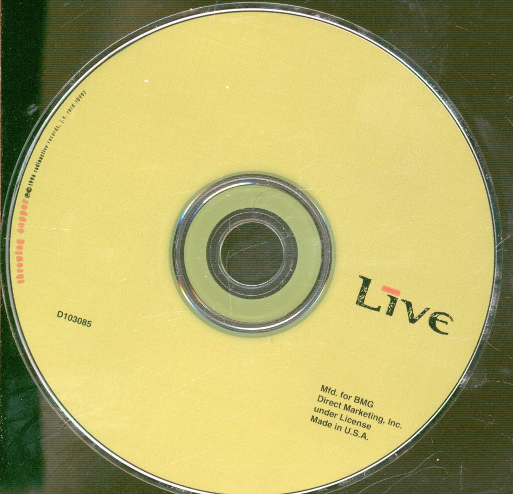Live - Throwing Copper - Cd