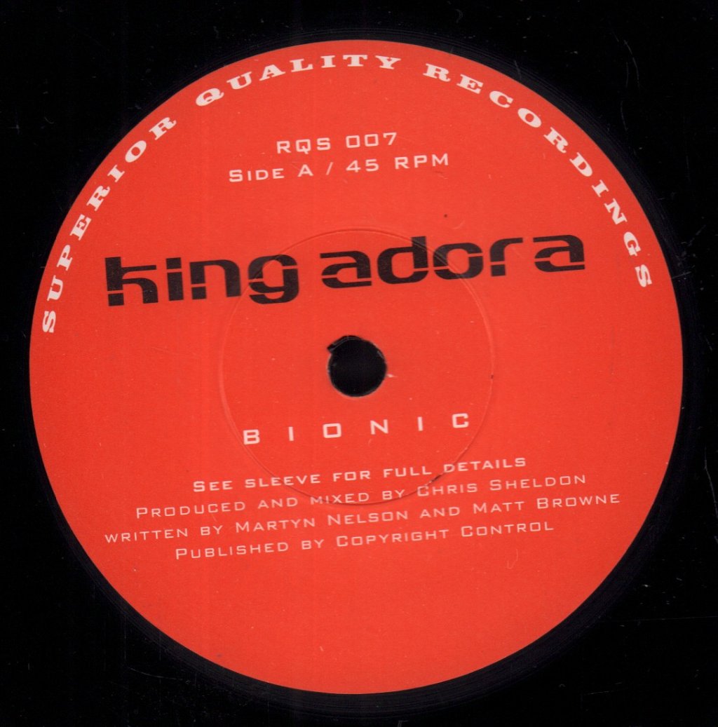 King Adora - Bionic / The Law - 7 Inch