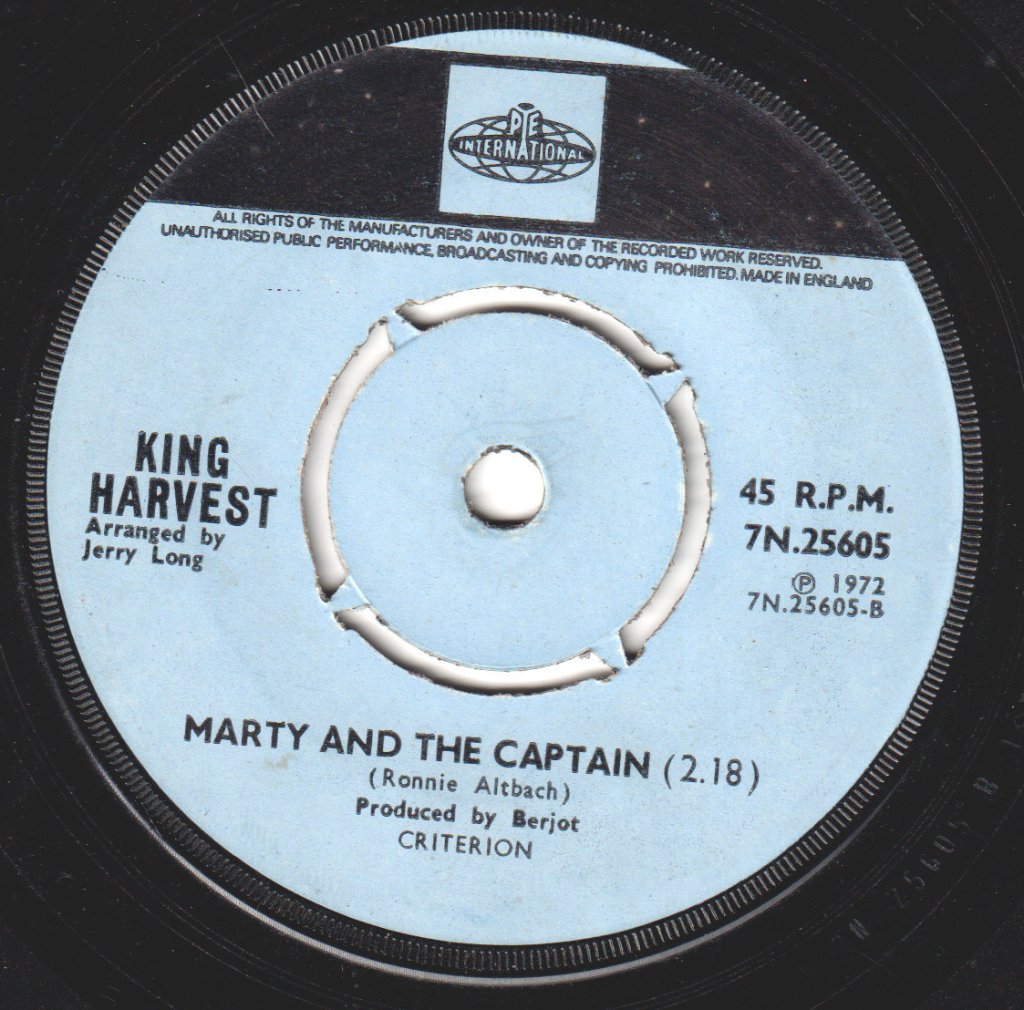 King Harvest - Dancing In The Moonlight - 7 Inch