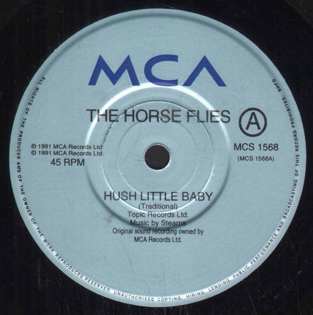 Horse Flies - Hush Little Baby - 7 Inch