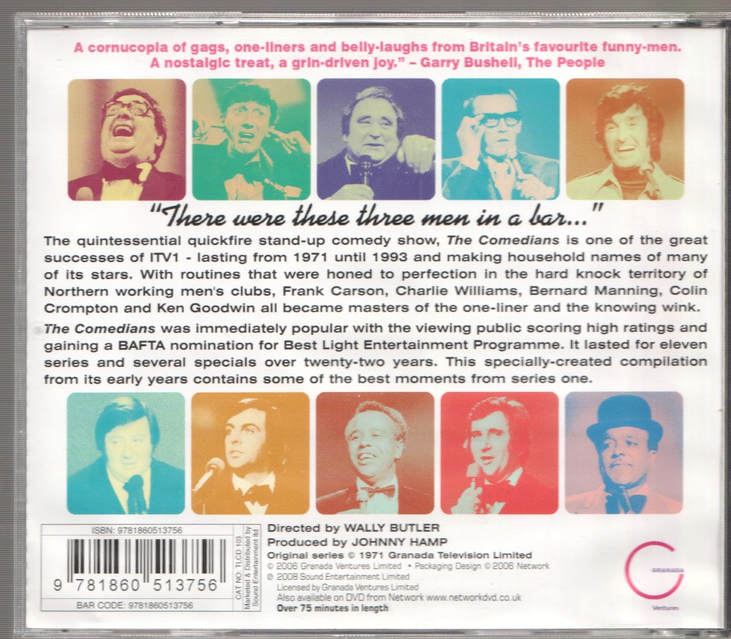 Various Artists - Very Best Of The Comedians Series One - Cd
