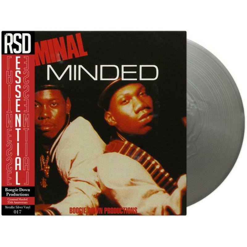 Boogie Down Productions - Criminal Minded (Silver Vinyl) - Lp