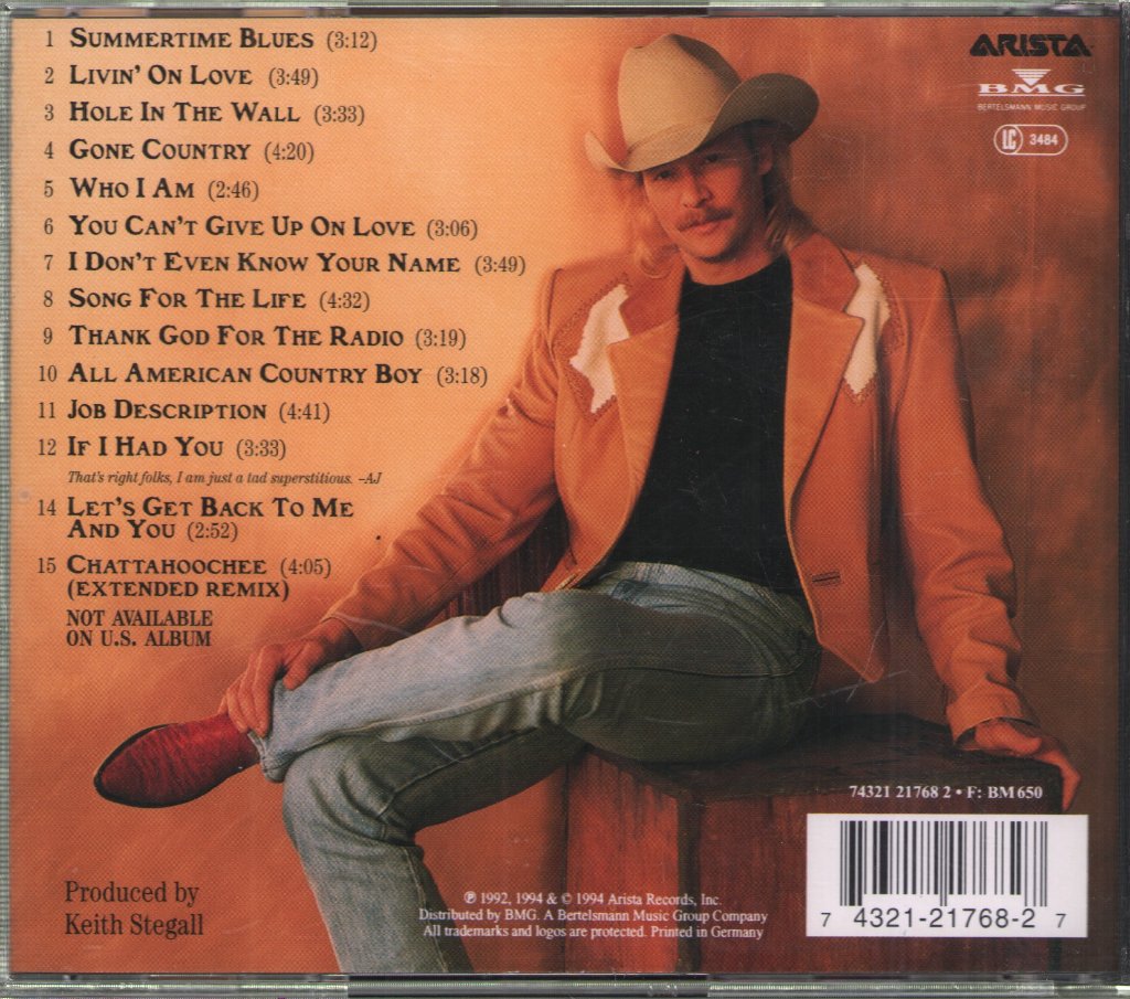 Alan Jackson - Who I Am - Cd