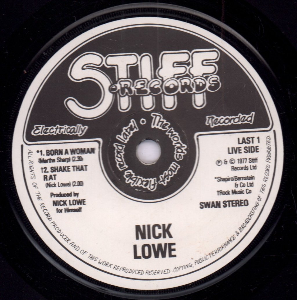 Nick Lowe - Bowi Ep - 7 Inch