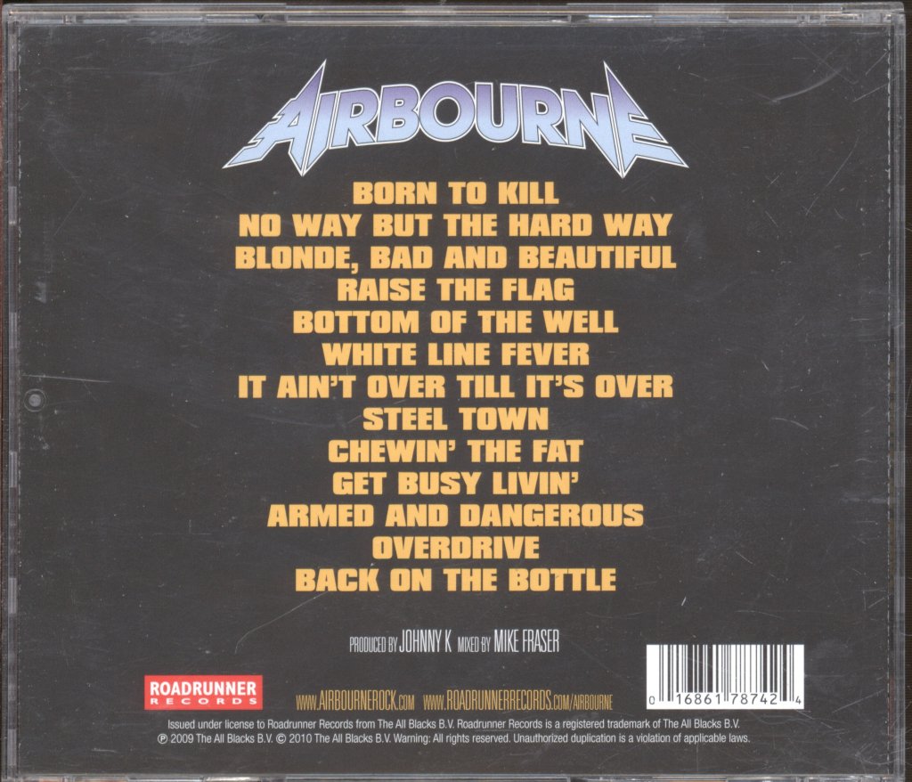 Airbourne - No Guts. No Glory. - Cd