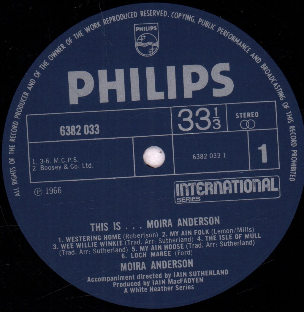 Moira Anderson - This Is - Lp