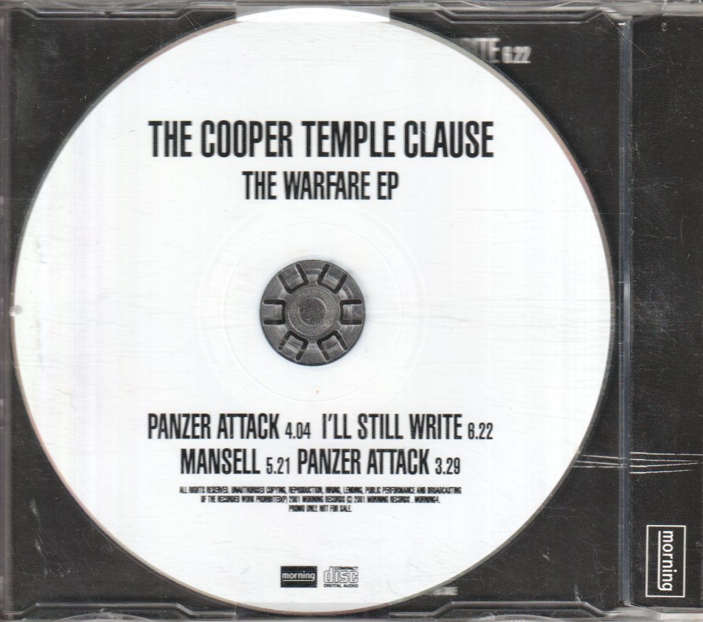 Cooper Temple Clause - Warfare Ep - Cd