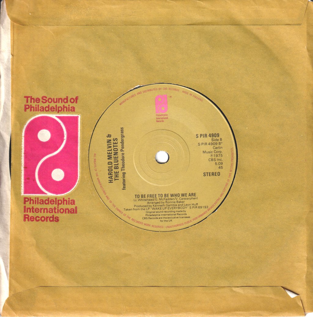 Harold Melvin And The Blue Notes - Don't Leave Me This Way - 7 Inch