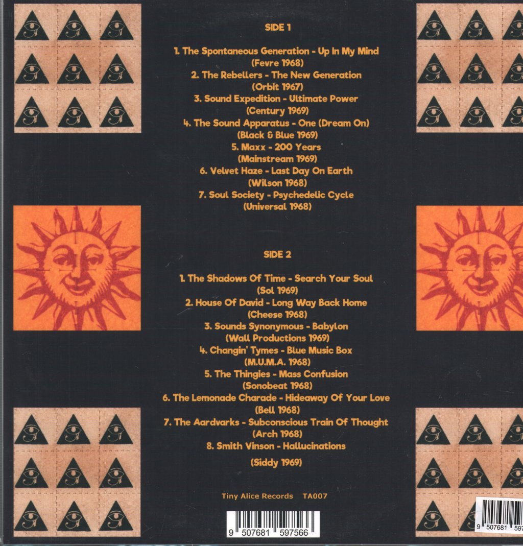 Various Artists - Up In My Mind: 15 Fuzzed Out Acid Tabs From the Lysergic Sixties - Lp