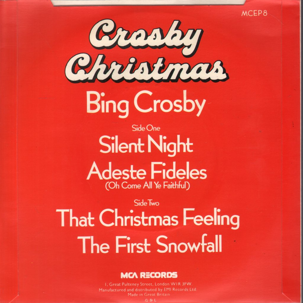 Bing Crosby - Crosby Christmas - 7 Inch