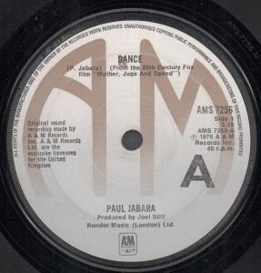 Paul Jabara - Dance - 7 Inch