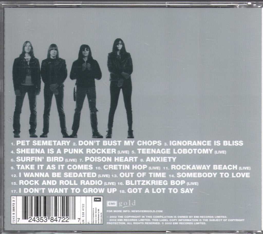 Ramones - Best Of The Chrysalis Years - Cd