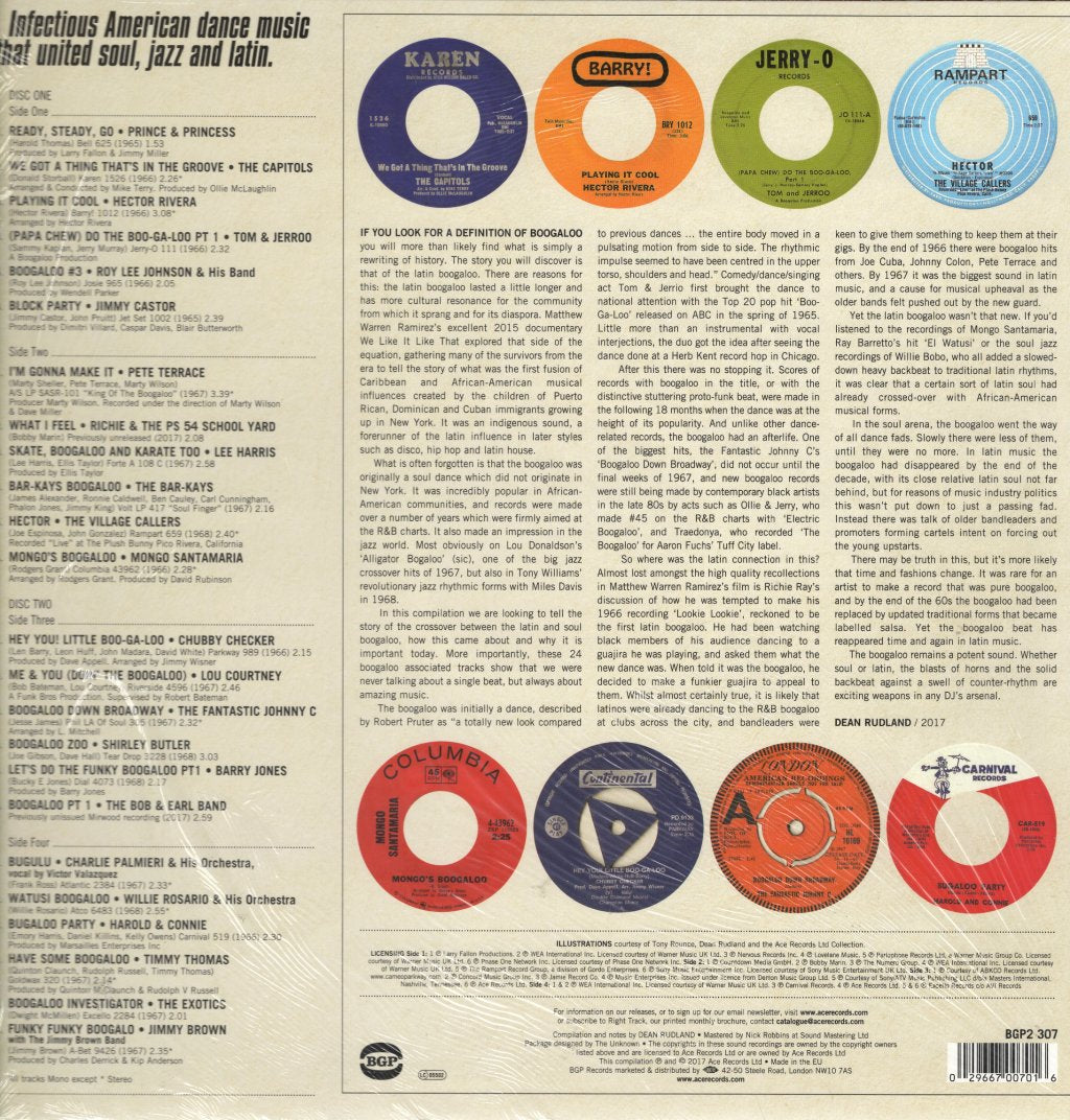 Various Artists - Let's Do The Boogaloo - Double Lp