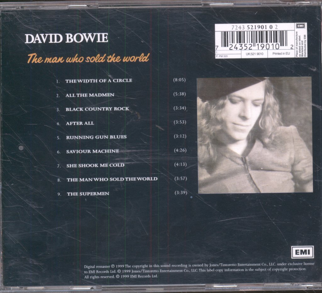 David Bowie - Man Who Sold The World - Cd