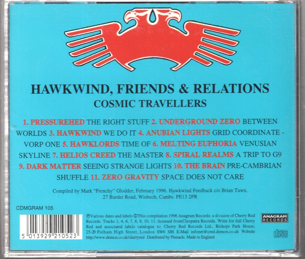 Various Artists - Hawkwind, Friends & Relations - Cosmic Travellers Vol. 6 - Cd