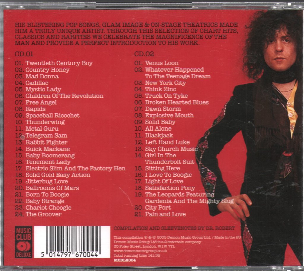 T. Rex - Children Of The Revolution (An Introduction To Marc Bolan) - Double Cd
