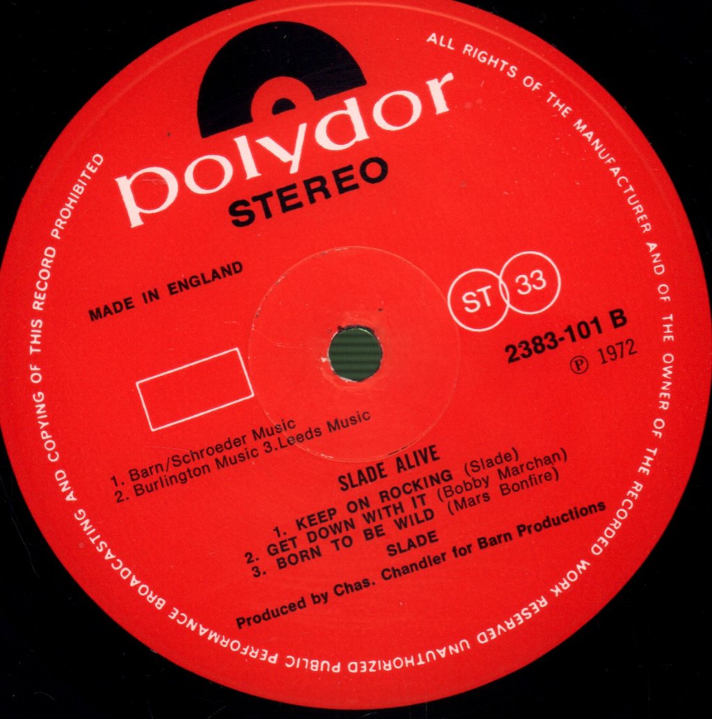 Slade - Alive - Lp