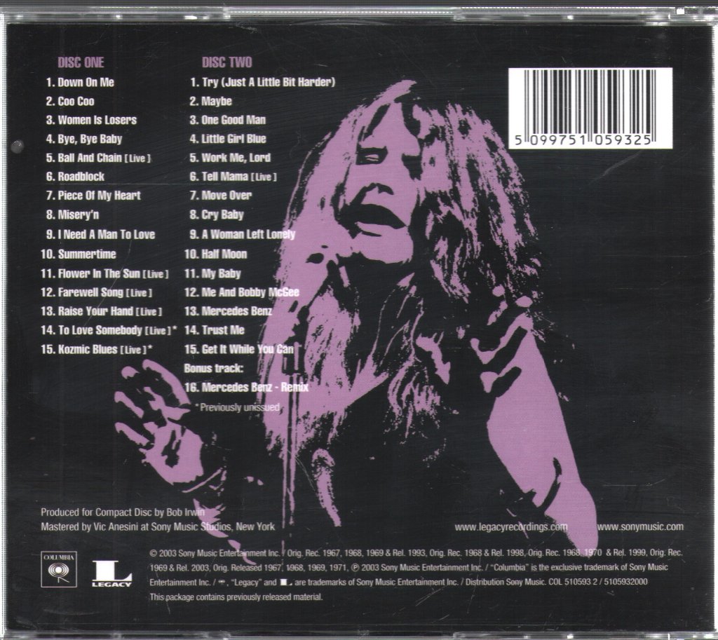 Janis Joplin - Essential Janis Joplin - Double Cd