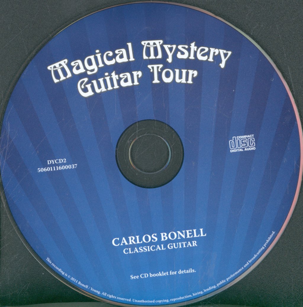 Carlos Bonell - Magical Mystery Guitar Tour - Cd