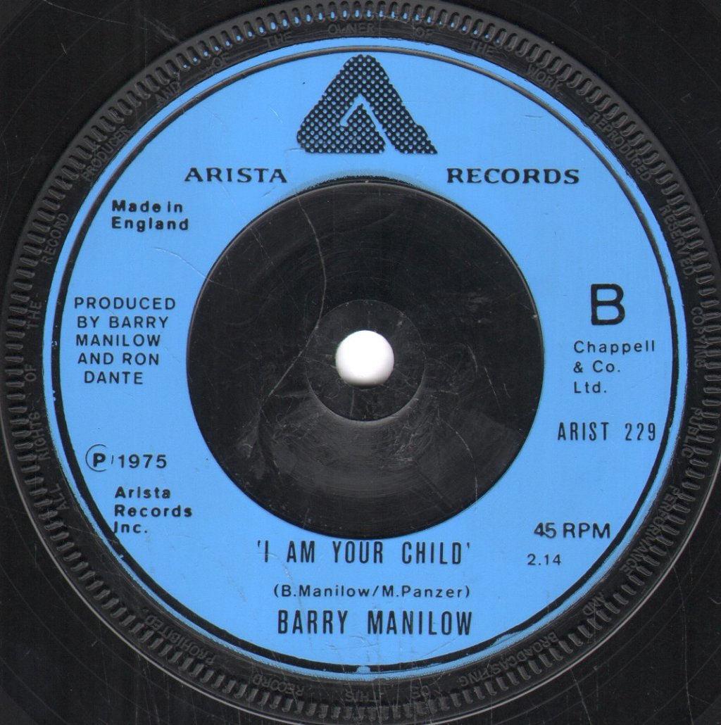 Barry Manilow - Could It Be Magic - 7 Inch