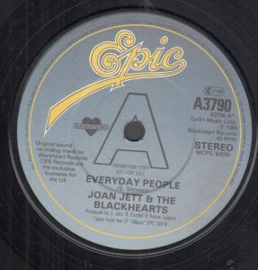 Joan Jett And The Blackhearts - Everyday People - 7 Inch