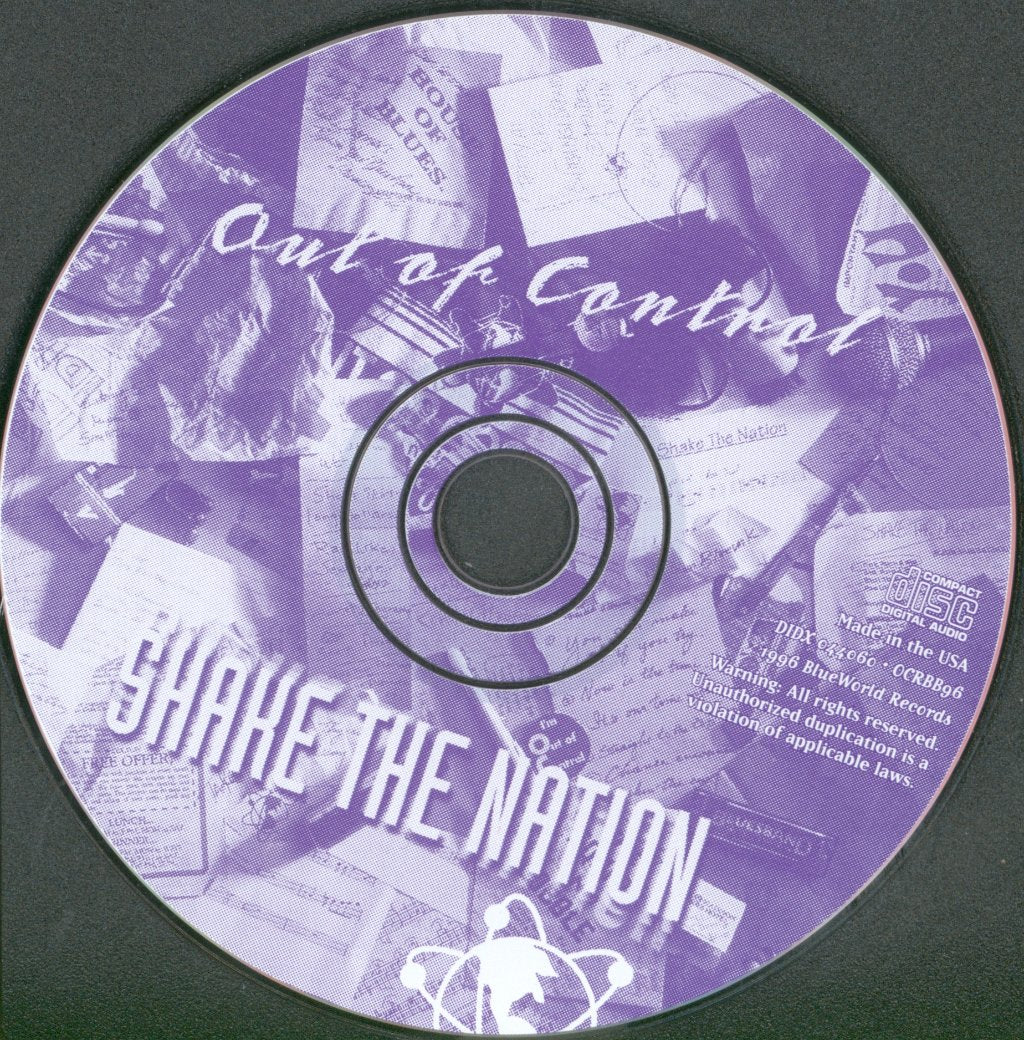 Out Of Control - Shake The Nation - Cd