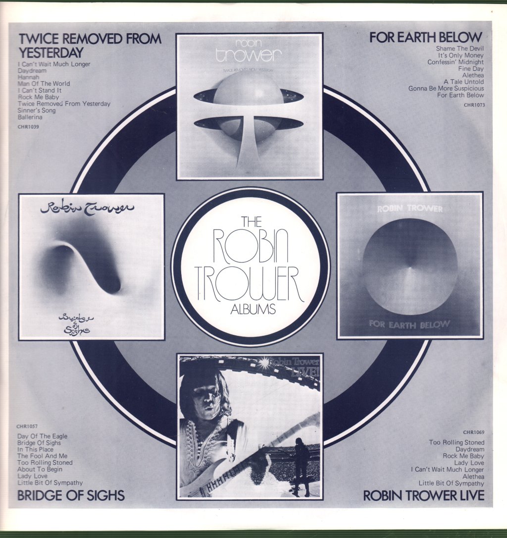 Robin Trower - Live - Lp