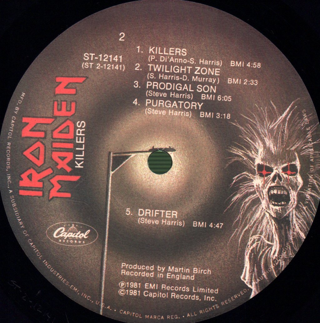 Iron Maiden - Killers - Lp