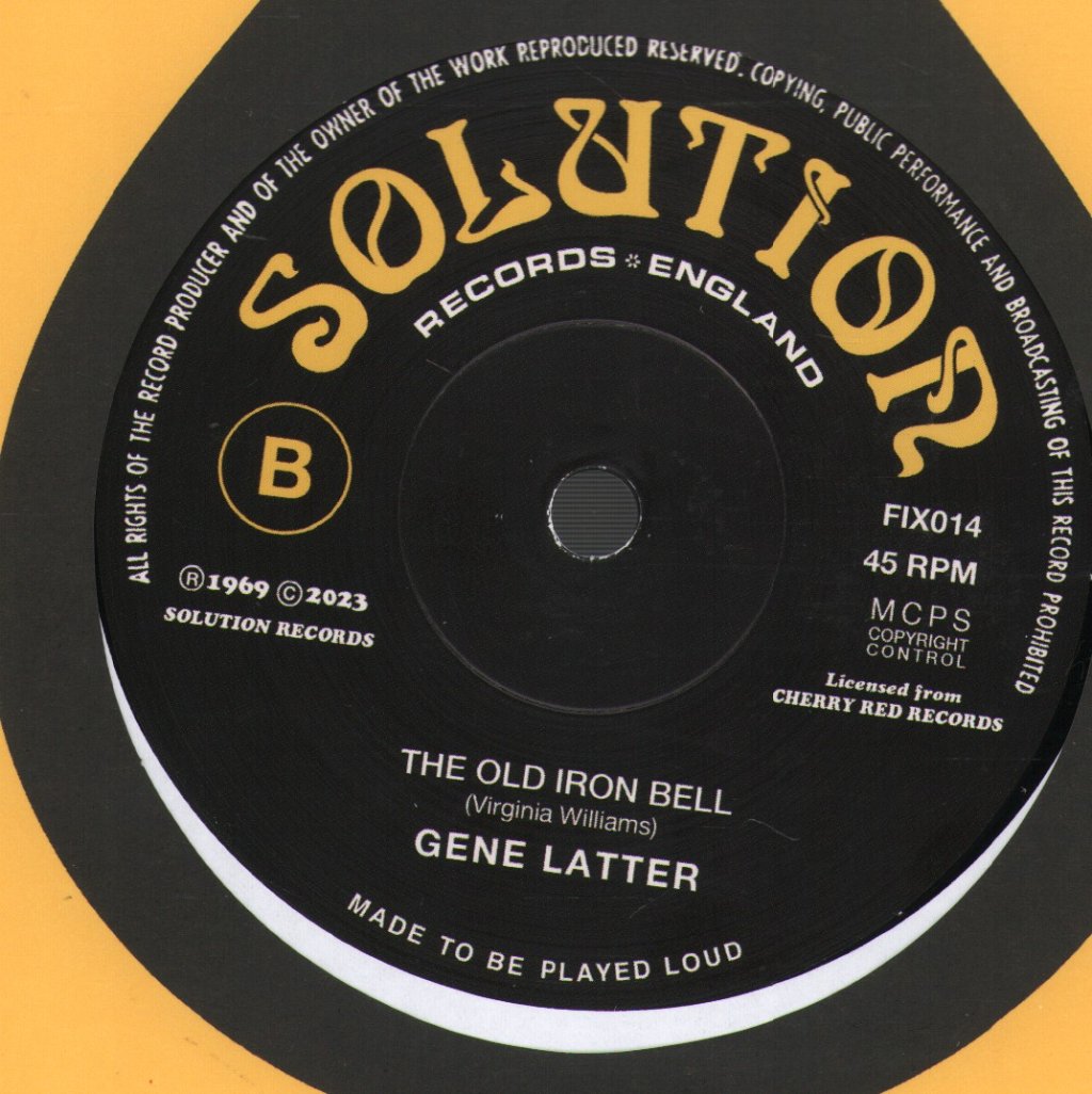 Gene Latter - Holding A Dream - 7 Inch