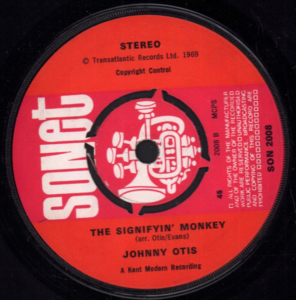Johnny Otis - Country Girl - 7 Inch