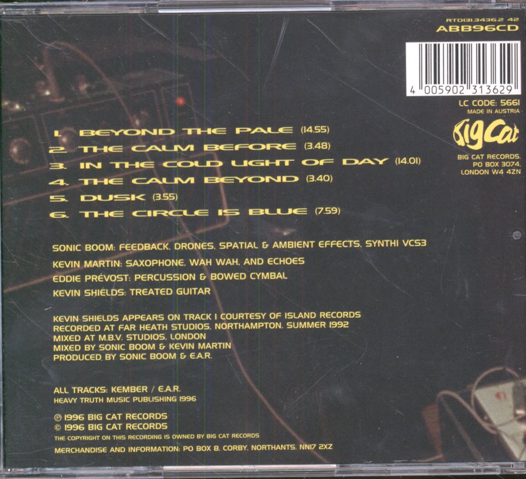 Experimental Audio Research - Beyond The Pale - Cd