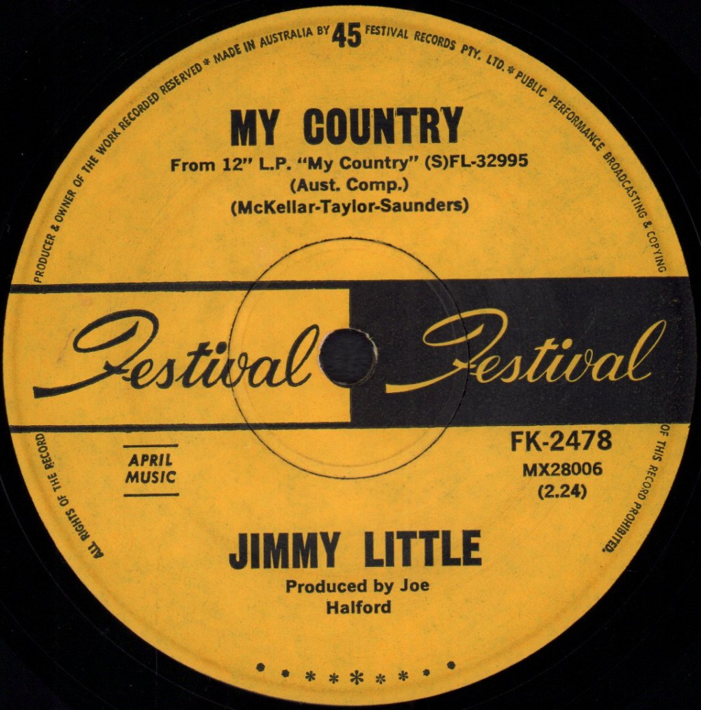 Jimmy Little - Molly - 7 Inch