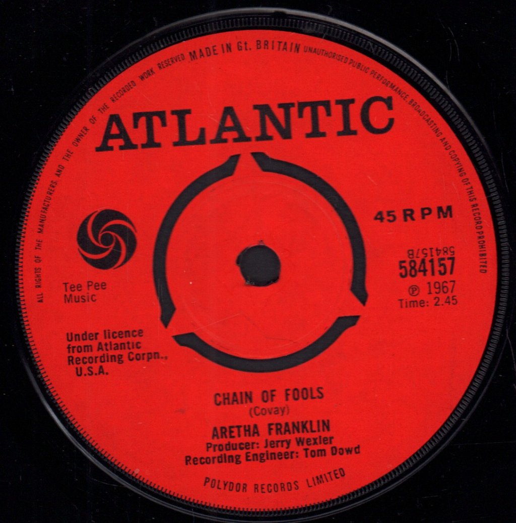 Aretha Franklin - Satisfaction - 7 Inch