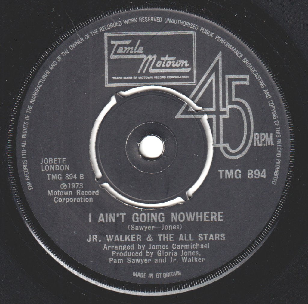 Junior Walker And The All Stars - Gotta Hold On To This Feeling - 7 Inch