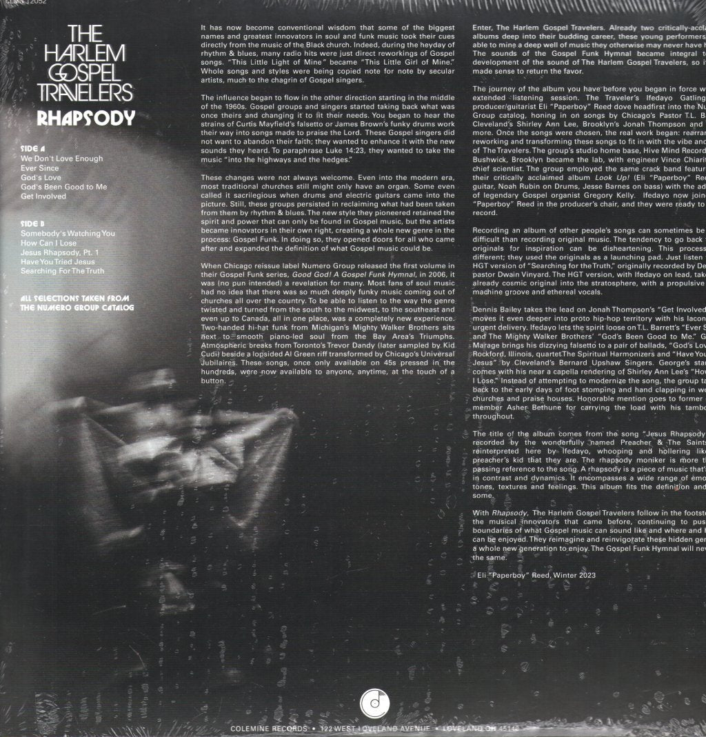 Harlem Gospel Travelers - Rhapsody - Lp