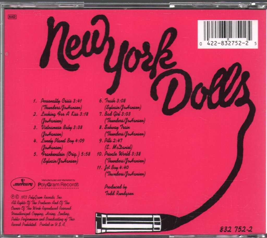 New York Dolls - New York Dolls - Cd