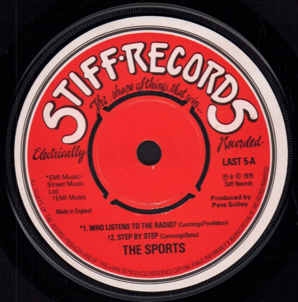 Sports - Who Listens To The Radio? - 7 Inch
