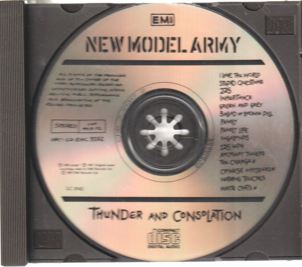 New Model Army - Thunder And Consolation - Cd