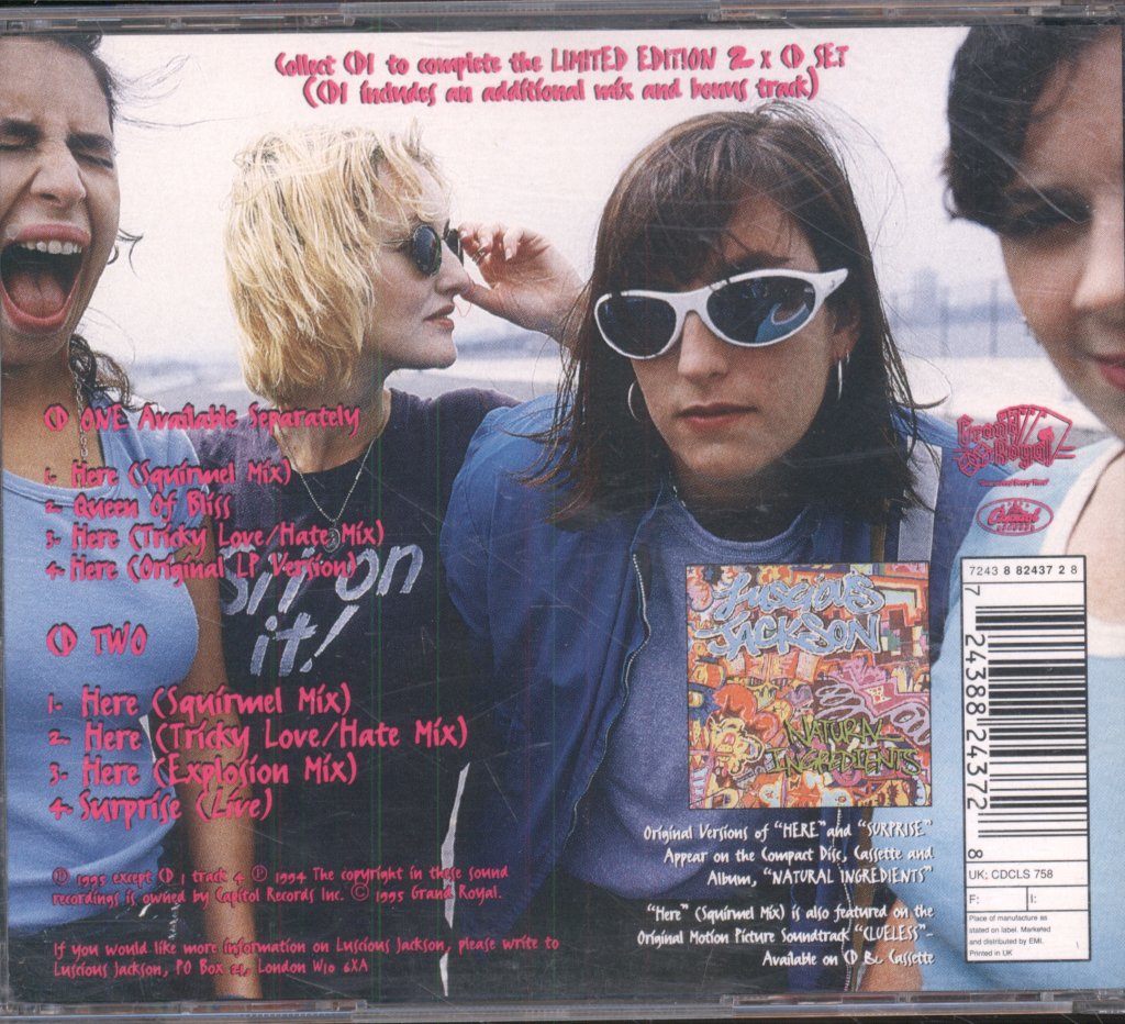 Luscious Jackson - Here - Cd