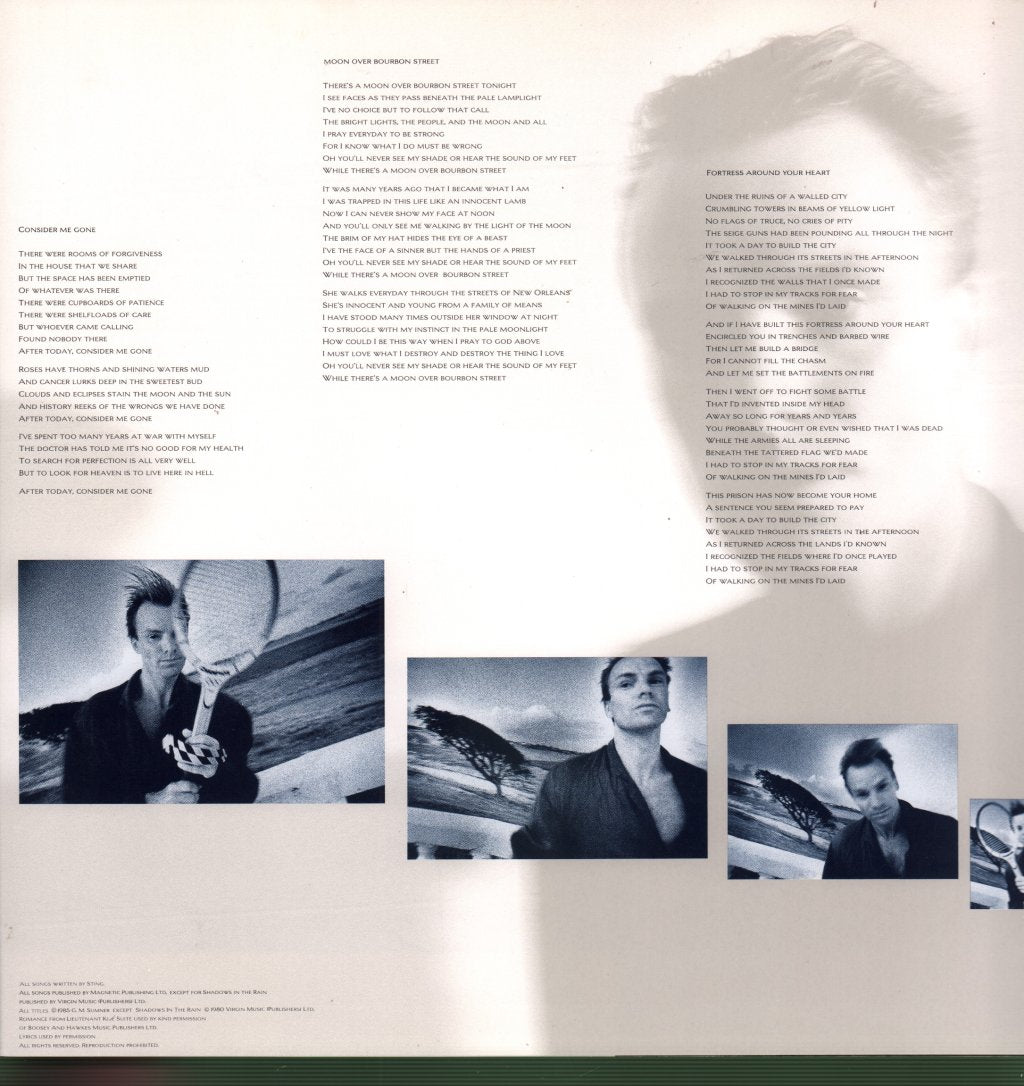 Sting - Dream Of The Blue Turtles - Lp