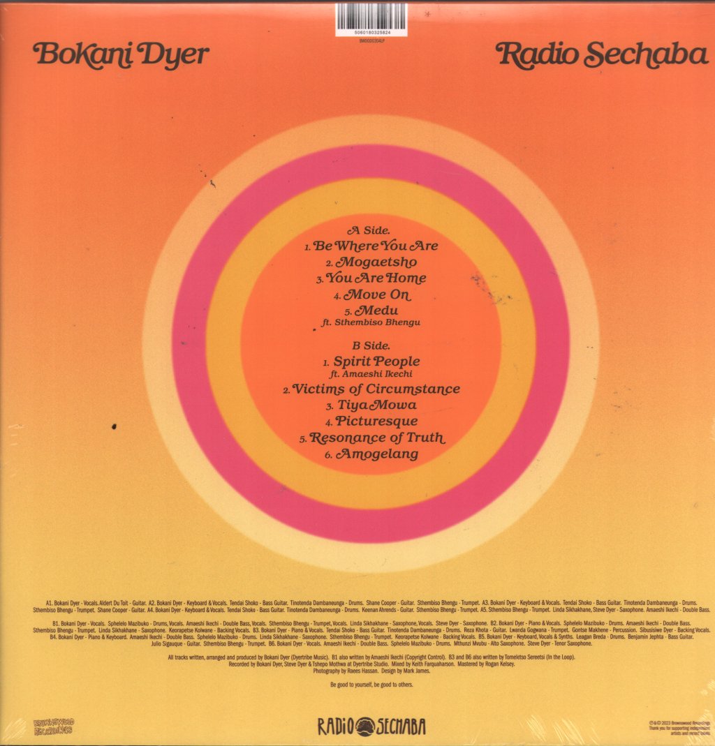 Bokani Dyer - Radio Sechaba - Lp