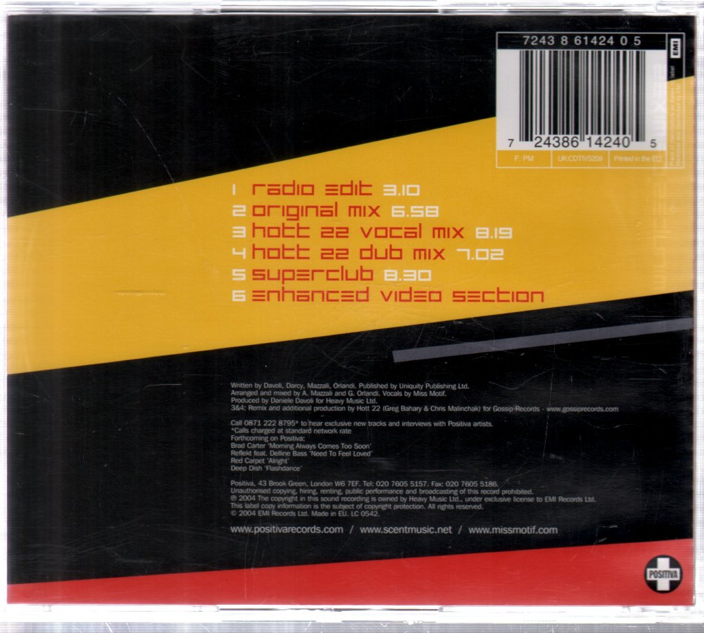 Scent - Up And Down - Cd