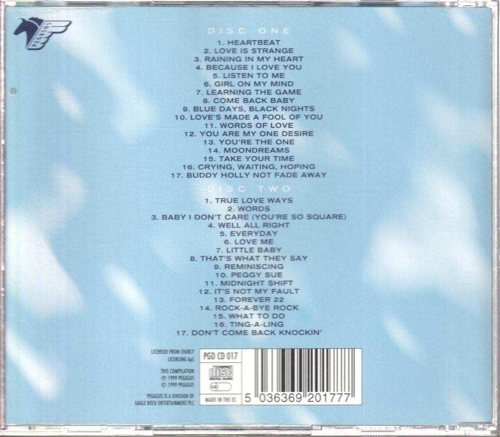 Buddy Holly And The Picks - Very Best Of Buddy Holly And The Picks - Double Cd